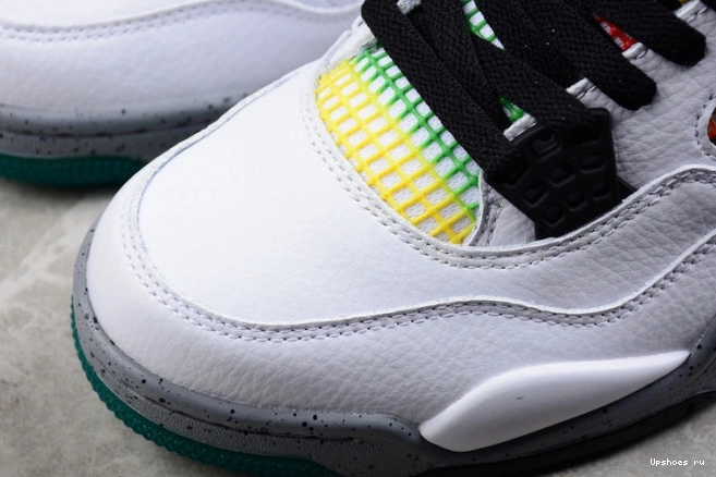 Rasta Lucid AQ9129-100 4 Green Jordan Retro 1230